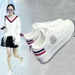网红厚底小白鞋,时尚潮流的百搭神器